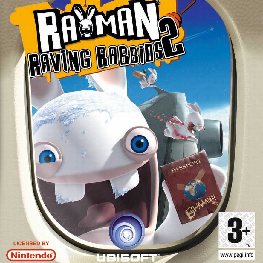 Nintendo Wii spēle Rayman Raving Rabbids 2, 3307215593486 Nintendo Wii spēle Rayman Raving Rabbids 2, 3307215593486