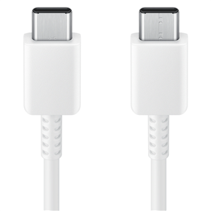 Samsung, USB-C - USB-C, 3 A, 1.8 m, white - Cable