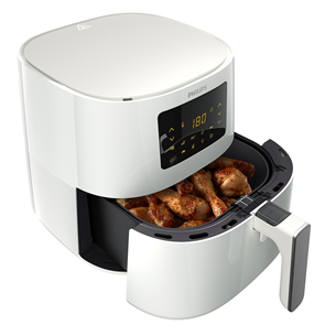 Philips Essential Airfryer XL, 6.2 L, 2000 W, balta - Karstā gaisa friteris