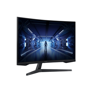 Samsung Odyssey G5, 27'', QHD, 144 Hz, LED VA, melna - Ieliekts monitors