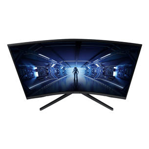 Samsung Odyssey G5, 27", curved, QHD, 144 Hz, LED VA, black - Monitor