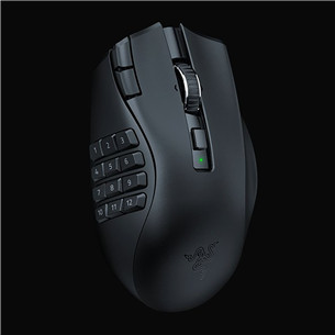 Razer Naga V2 HyperSpeed, melna - Bezvadu datorpele
