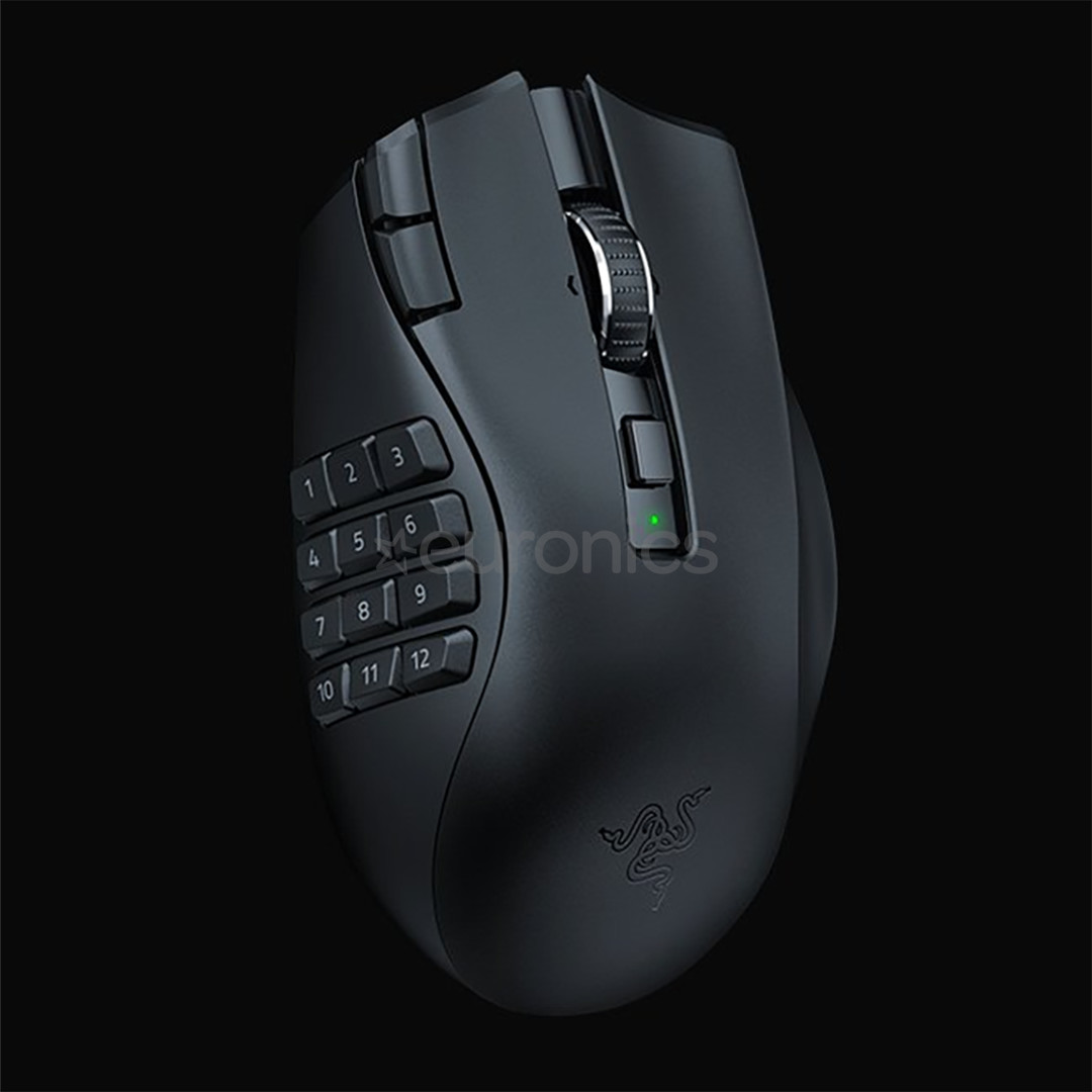 Razer Naga V2 HyperSpeed, melna - Bezvadu datorpele