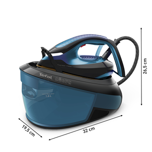 Tefal Express Vision, 2800 Вт, голубой - Гладильная система