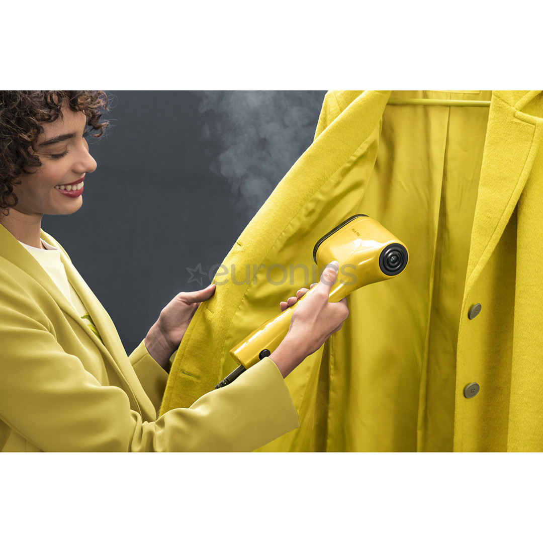 Tefal Pure Pop, 1300 W, dzeltena - Rokas apģērbu tvaicētājs