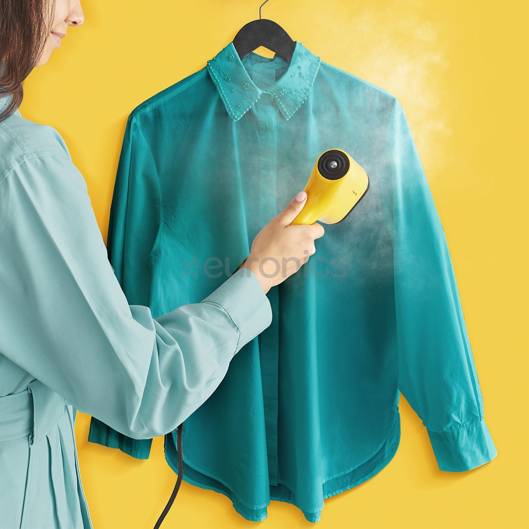 Tefal Pure Pop, 1300 W, dzeltena - Rokas apģērbu tvaicētājs