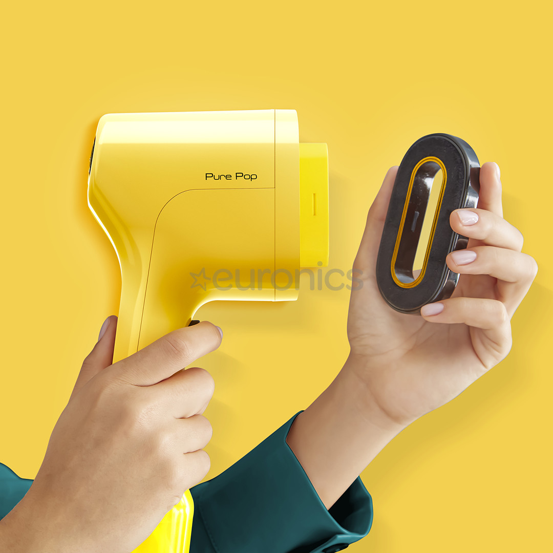 Tefal Pure Pop, 1300 W, dzeltena - Rokas apģērbu tvaicētājs