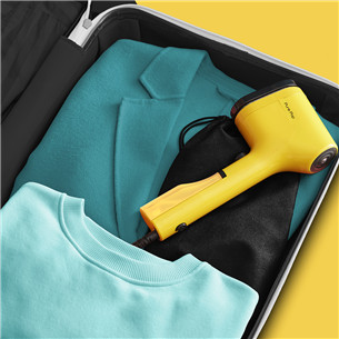 Tefal Pure Pop, 1300 W, dzeltena - Rokas apģērbu tvaicētājs