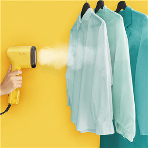 Tefal Pure Pop, 1300 W, dzeltena - Rokas apģērbu tvaicētājs