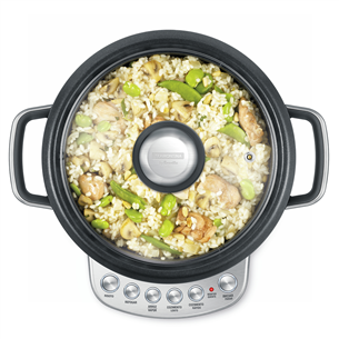 Sage the Risotto Plus™, 3.7 L, 760 W, melna/nerūsējošā tērauda - Multivārāmais katls