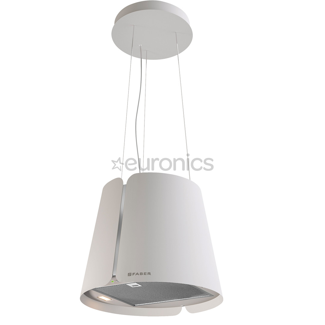 Faber BEAT WH MATT F45, 740 m³/h, balta - Tvaika nosūcējs