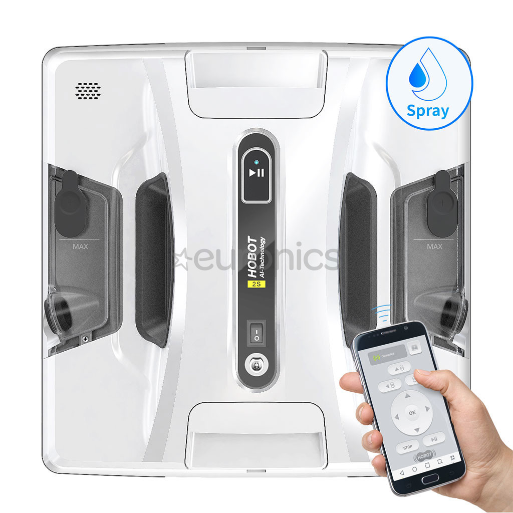 Hobot 2S, balta - Robots logu tīrītājs