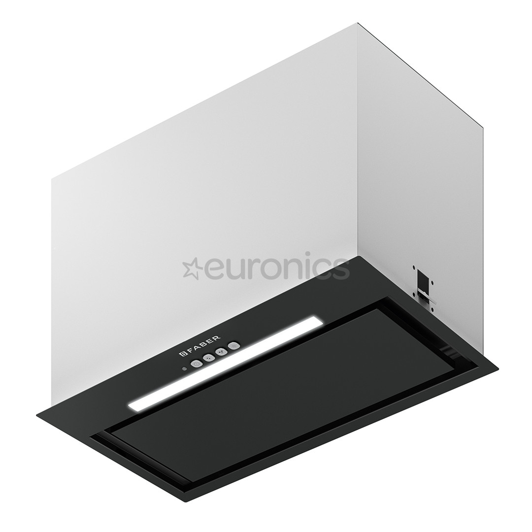 Faber INKA LUX EVO BK MATT A52, 620 m³/h, black - Built-in cooker hood