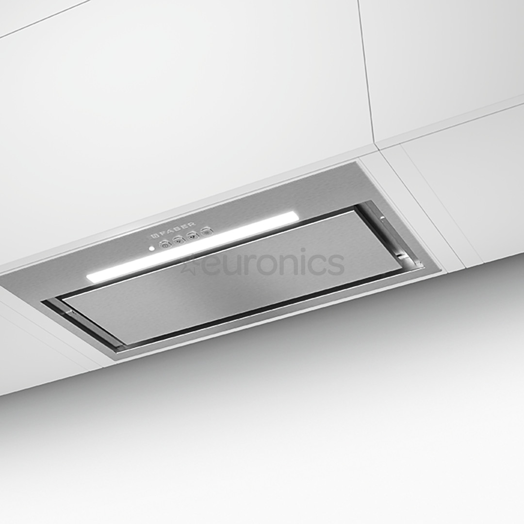Faber INKA LUX EVO X A52, 620 m³/h, nerūsējošā tērauda - Iebūvējams tvaika nosūcējs