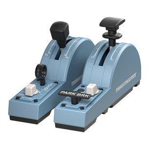 Thrustmaster TCA Quadrant Add-on Airbus Edition, blue - Simulation quadrant