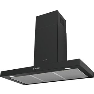 Faber STILO COMFORT BK MATT A90, 710 m³/h, black matt - Cooker hood 325.0618.783