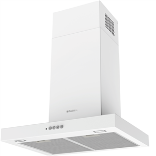 Faber STILO COMFORT WH MATT A60, 710 m³/h, white matt - Cooker hood