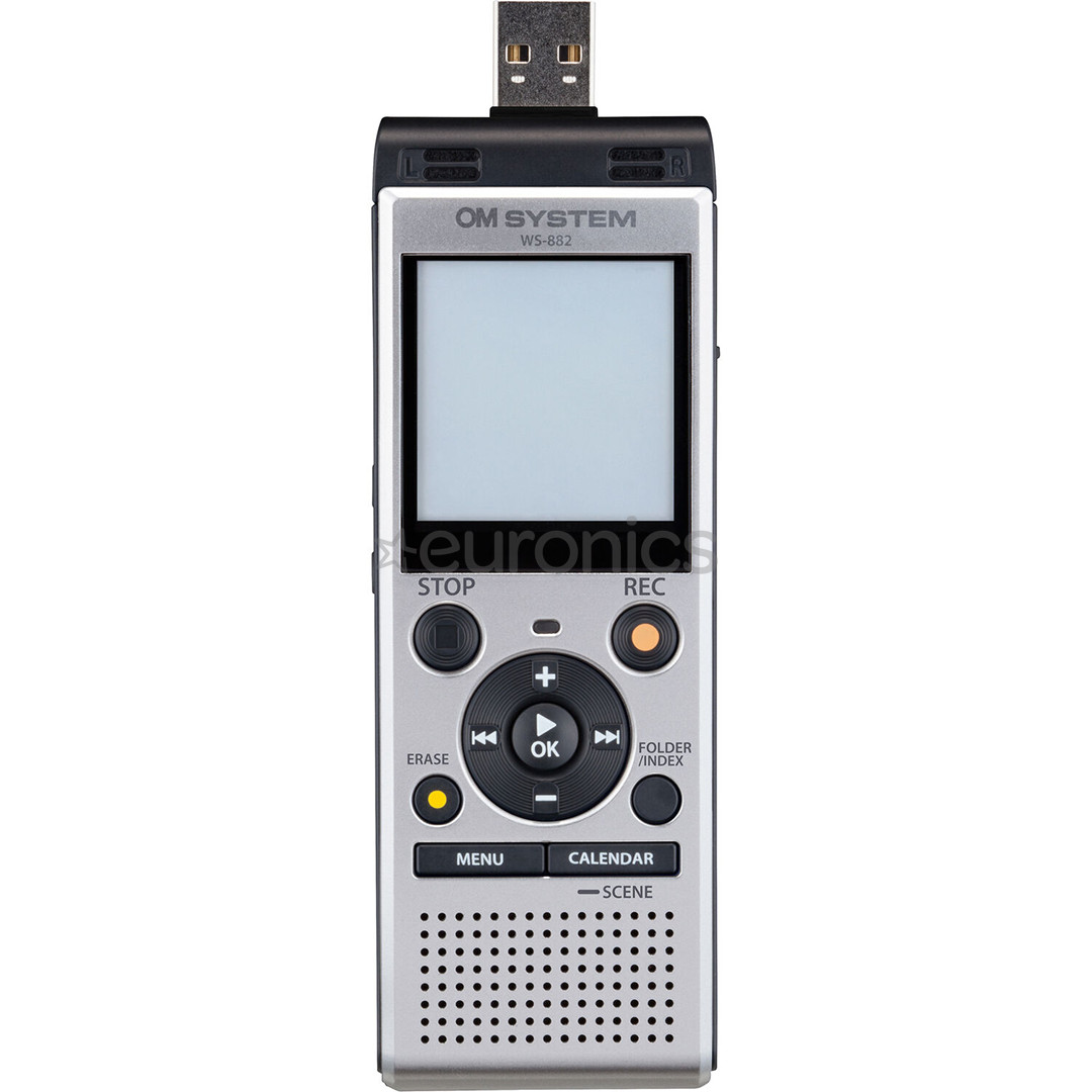 Olympus WS-882, 4 ГБ, серебристый - Диктофон
