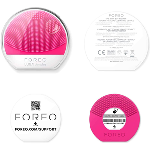 Foreo Luna Play Plus, rozā – Elektriskā sejas birstīte