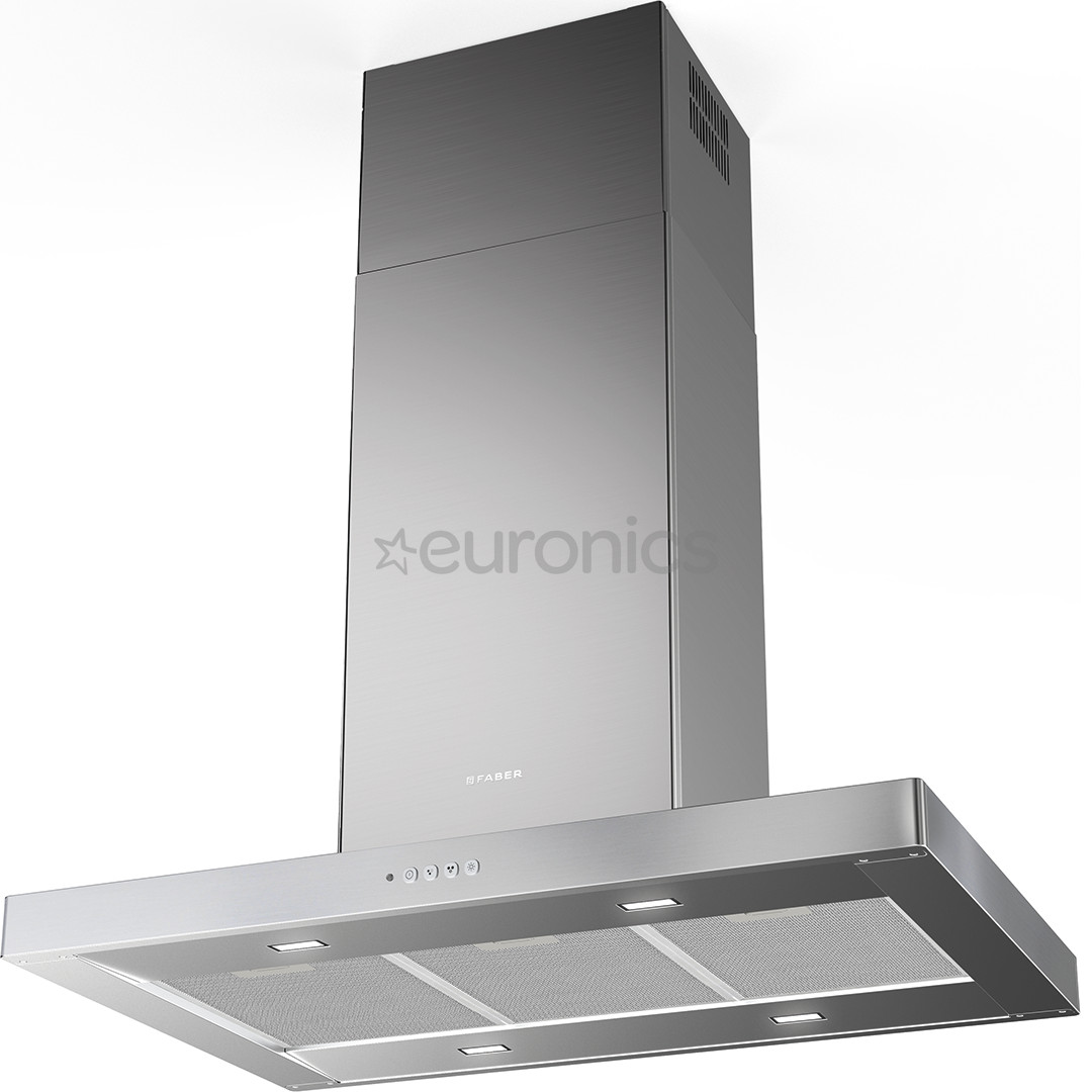 Faber STILO COMFORT ISOLA X A90, 710 m³/h, nerūsējošā tērauda - Tvaika nosūcējs