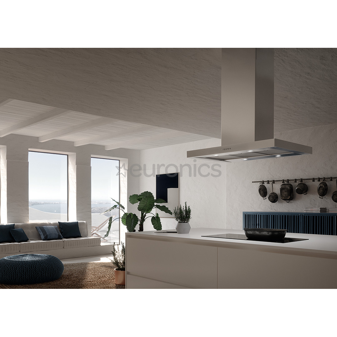 Faber STILO COMFORT ISOLA X A90, 710 m³/h, nerūsējošā tērauda - Tvaika nosūcējs