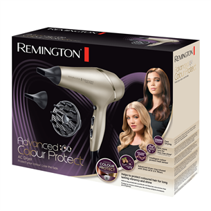Remington Advanced Colour Protect, 2300 W, beige - Hair dryer