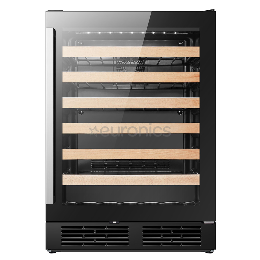 Hisense, 54 бутылки, черный - Винный шкаф