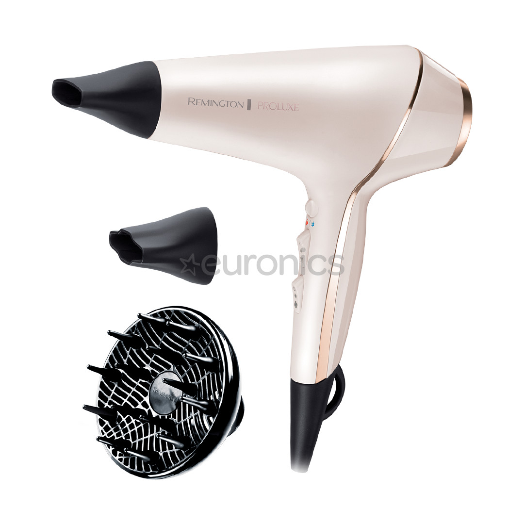 Remington ProLuxe, 2400 W, pērļu balta - Matu fēns