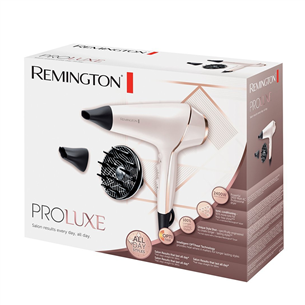 Remington ProLuxe, 2400 W, pearl white - Hair dryer