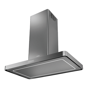 Faber T-LIGHT IS.INOX A100 EVO, 700 m³/h, nerūsējošā tērauda - Tvaika nosūcējs 110.0456.264