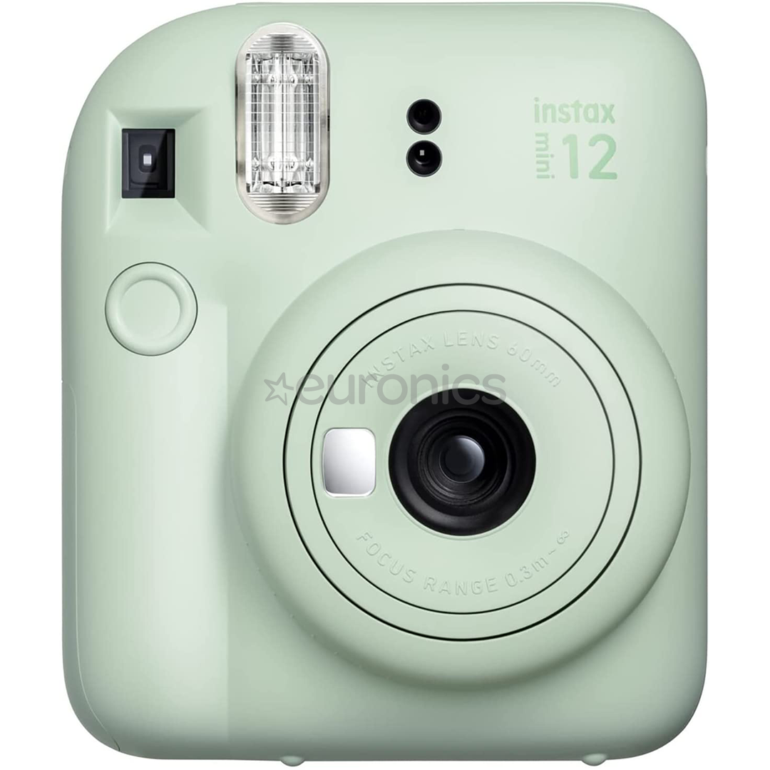 Fuji Instax Mini 12, zaļa - Momentfoto kamera