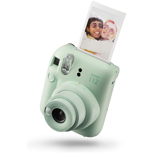Fuji Instax Mini 12, zaļa - Momentfoto kamera