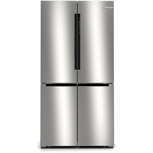 Bosch Series 4, No Frost, 605 л, высота 183 см, нерж. сталь - SBS-холодильник KFN96VPEA