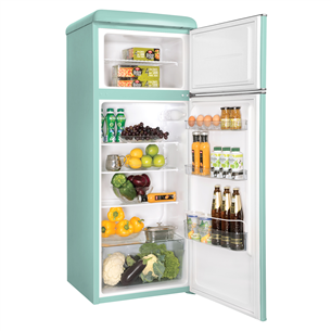 Snaige, Retro, 209 L, 148 cm, turquoise - Refrigerator