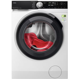 AEG 8000 Series, 10 kg, dziļums 63.1 cm, 1400 apgr/min., balta - Veļas mazgājamā mašīna ar priekšējo ielādi LFR85146QE