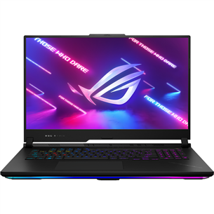 ASUS ROG Strix SCAR 17, 17.3'', WQHD, 240 Hz, Ryzen 9, 32 GB, 1 TB, RTX 4080, ENG, melna - Portatīvais dators G733PZ-LL023W