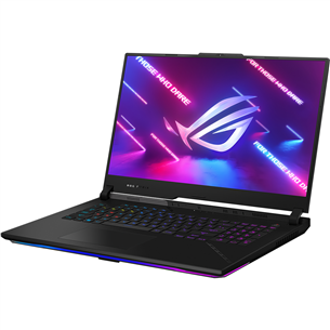 ASUS ROG Strix SCAR 17, 17.3'', WQHD, 240 Hz, Ryzen 9, 32 GB, 1 TB, RTX 4080, ENG, melna - Portatīvais dators