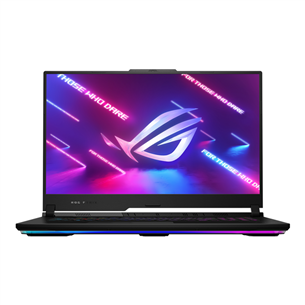 ASUS ROG Strix SCAR 17, 17.3'', WQHD, 240 Hz, Ryzen 9, 32 GB, 2 TB, RTX 4090, ENG, melna - Portatīvais dators