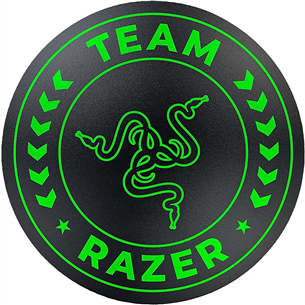 Razer Team Floor Mat, melna/zaļa - Grīdas paklājs RC81-03920200-R3M1