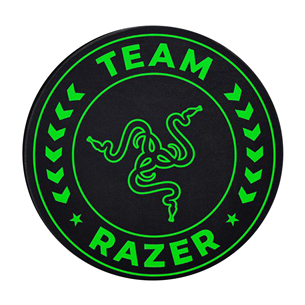 Razer Team Razer Floor Rug, melna/zaļa - Grīdas paklājs