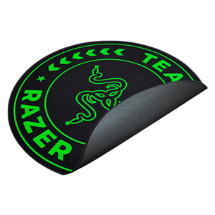 Razer Team Razer Floor Rug, черный/зеленый - Напольный коврик