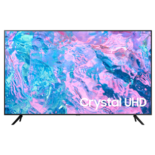 Samsung Crystal CU7000, 50'', Ultra HD, LED LCD, sānu statīvs, melna, Televizors UE50CU7172UXXH