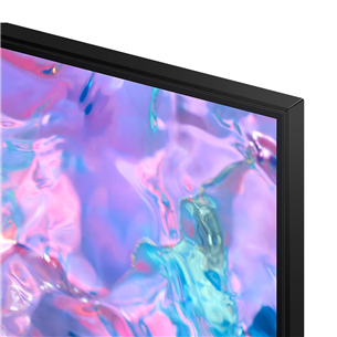 Samsung Crystal CU7000, 50'', Ultra HD, LED LCD, feet stand, black - TV