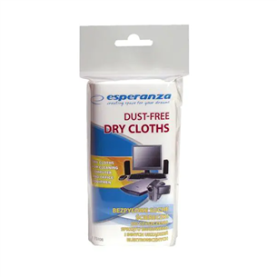 Esperanza ES108 Dust-Free Dry Cloths - Cleaning cloths