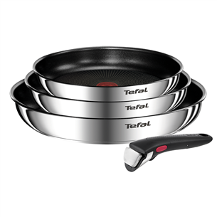 Tefal Ingenio Emotion, 4 priekšmeti - Pannu komplekts + rokturis