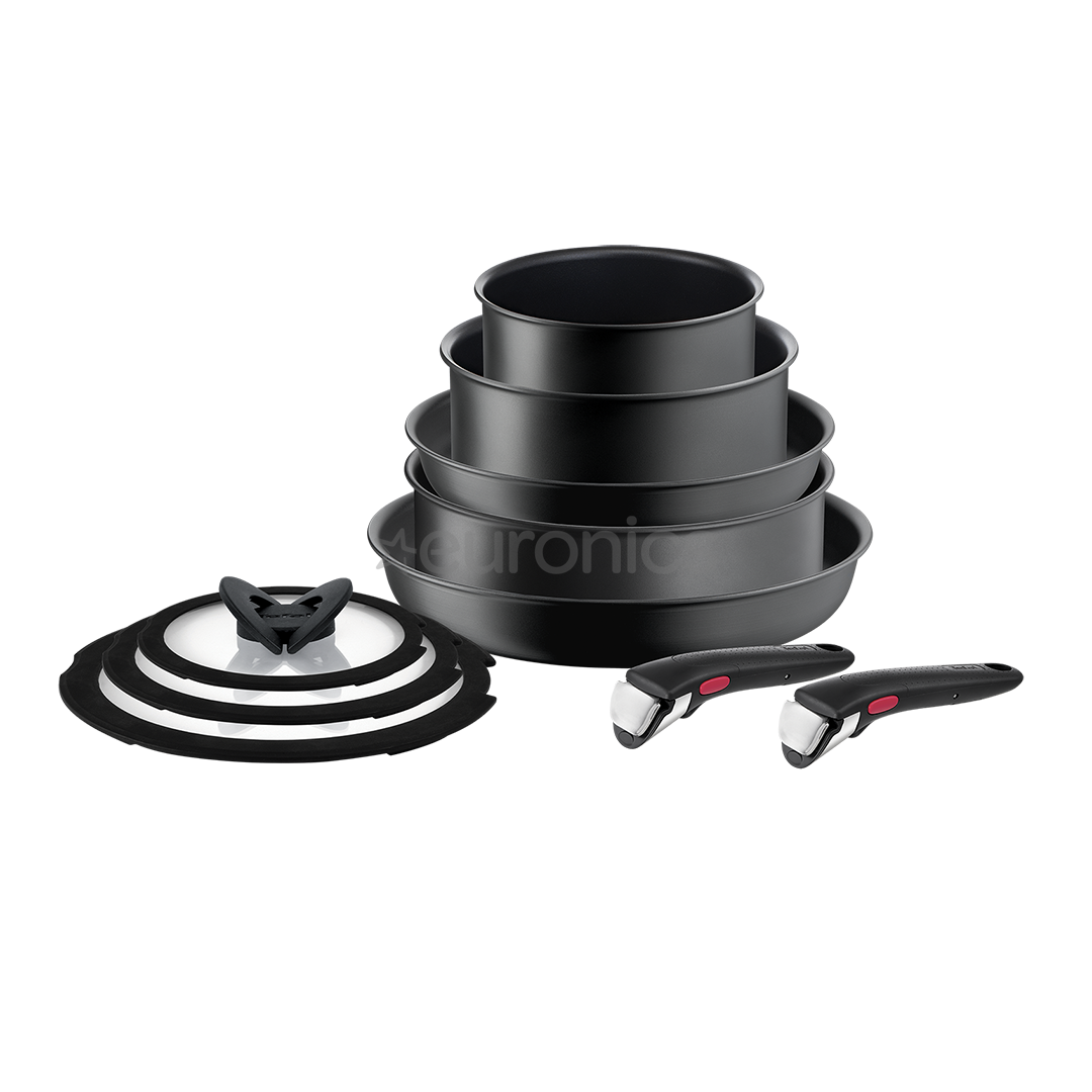 Tefal Ingenio Ultimate, 10 priekšmeti - Katlu un pannu komplekts + rokturis