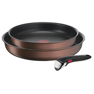 Tefal Ingenio Resource, 3 priekšmeti, 24/28 cm - Pannu komplekts + rokturis L7659242