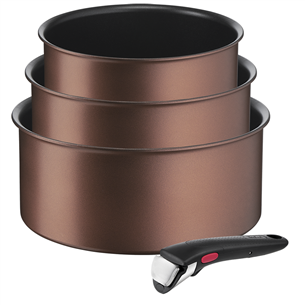 Tefal Ingenio Resource, 4-piece, 16/18/20 cm - Pots set + removable handle L7659442