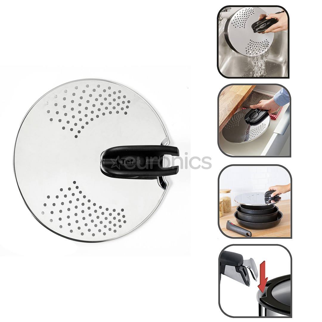 Tefal Ingenio, 14-20 см - Крышка для сцеживания