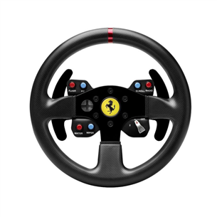 Thrustmaster GTE Ferrari 458 Challenge Edition, melna - Spēļu kontrolieris stūre 3362934001056